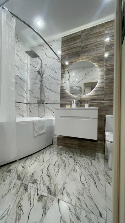 Евротрешка с дизайнерским ремонтом