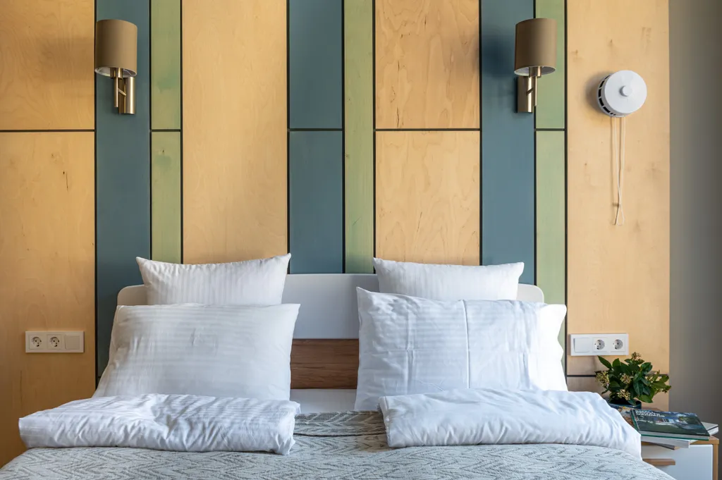 Апартаменты в Куб-терра, Голубой лён