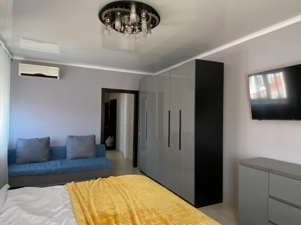 Большая евродвушка с кухней гостиной рядом с термолендом и аквапарком