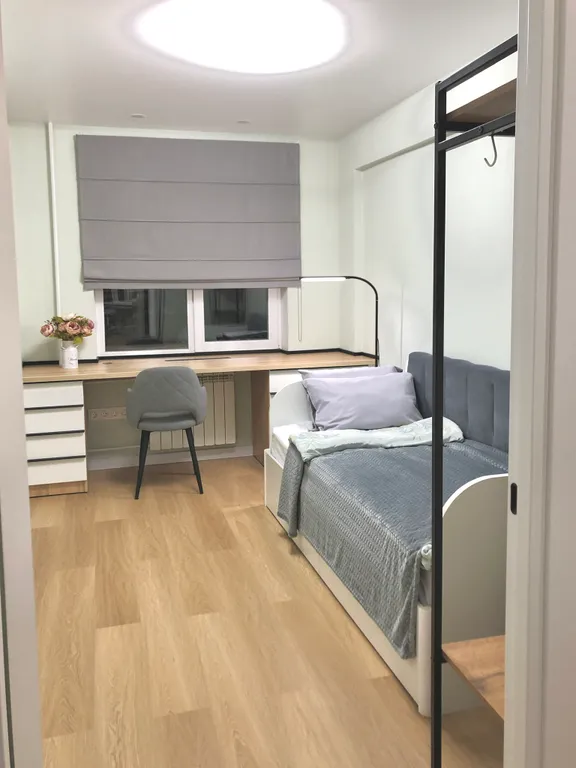 Двухкомнатная светлая квартира