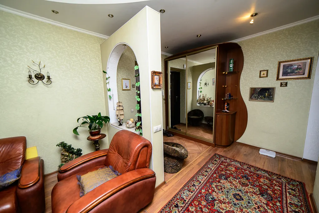 Квартира с сауной и дровяным камином