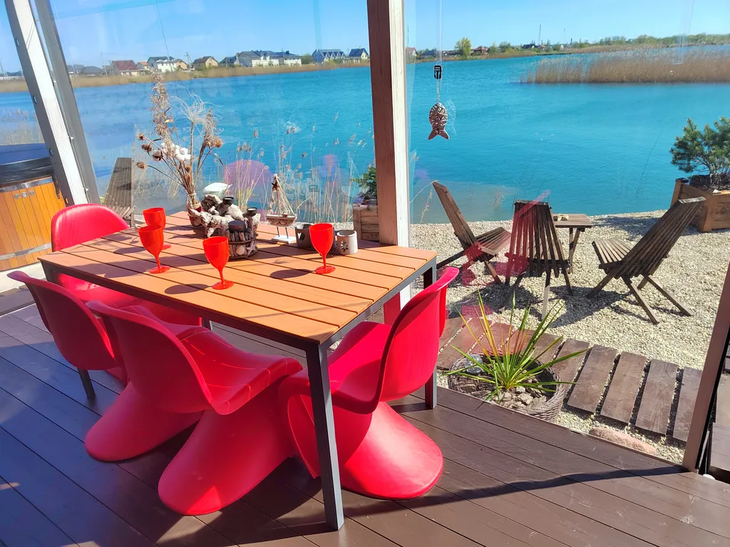 Коттедж Дом на берегу озера с банным чаном — Сокольники