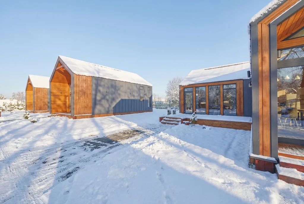 Коттедж Коттедж 3, barnhouse, современный одноэтажный дом с мансардой — Ногинск