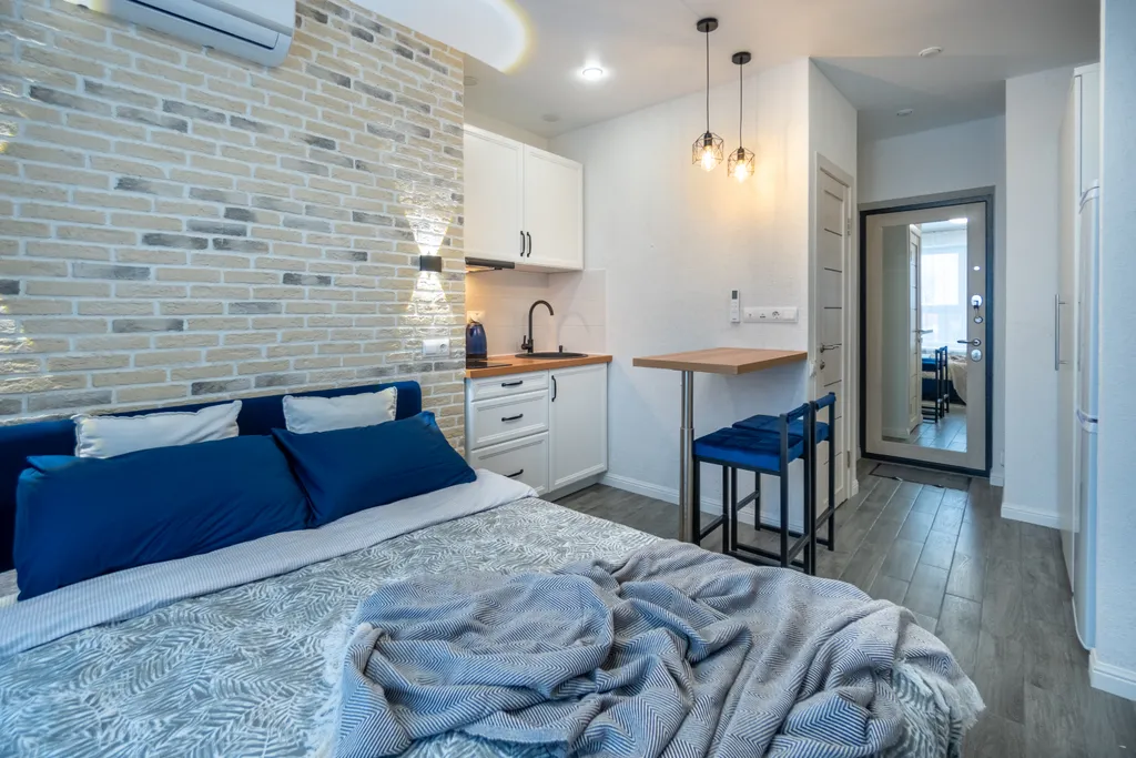 Квартира Bonnie&Clyde Студия с кондиционером — аренда посуточно в Одинцово