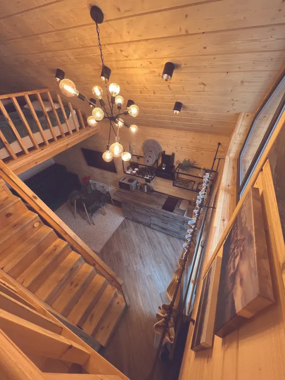 Улучшенный коттедж с видом на горы