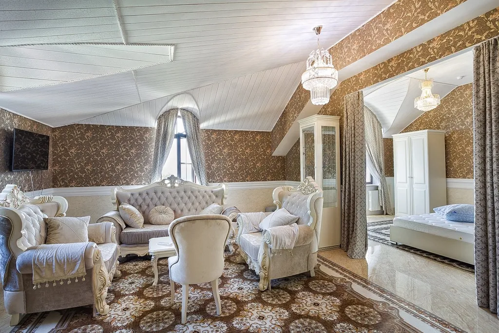 Коттедж Особняк в сосновом лесу с панорамным видом на море, горы — Восход