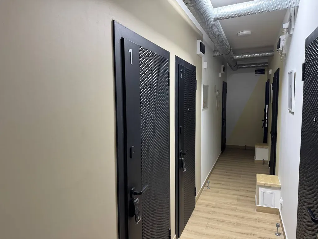 Квартира Новые 3-х местные апартаменты с кондиционером и кухней, Амалиенау — Калининград