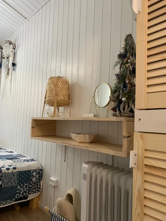 Уютный и теплый мини домик ТиниДача Можжевельник в лесу