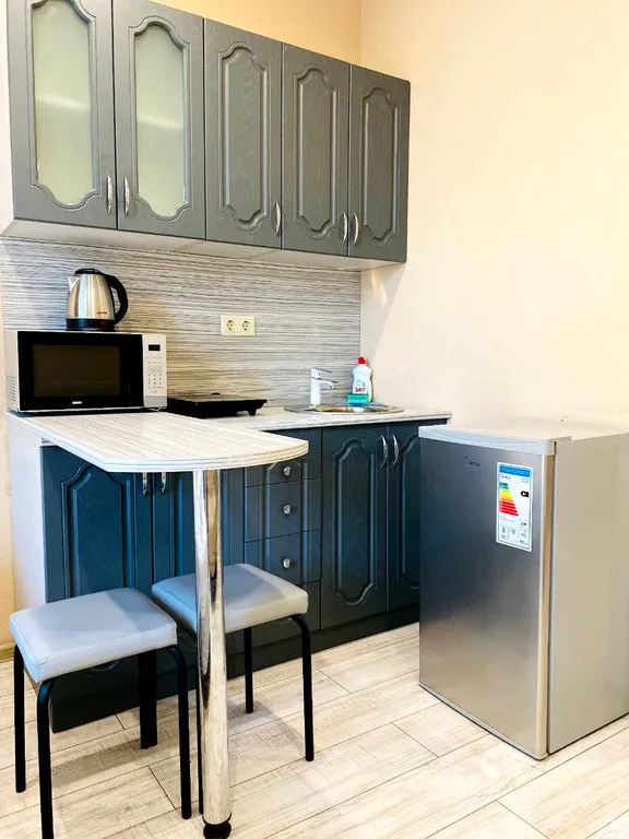 Квартира Квартира Уютная студия в ЖК Мадрид Парк 2 с бассейном — Адлер