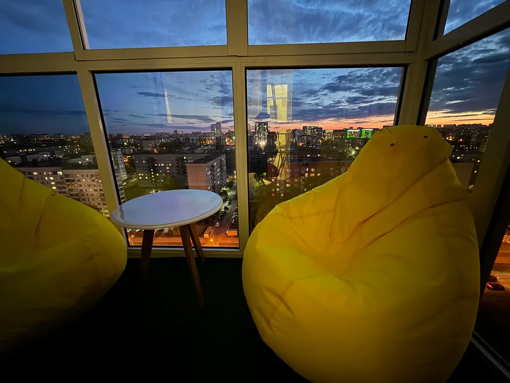 Квартира с панорамным видом на город