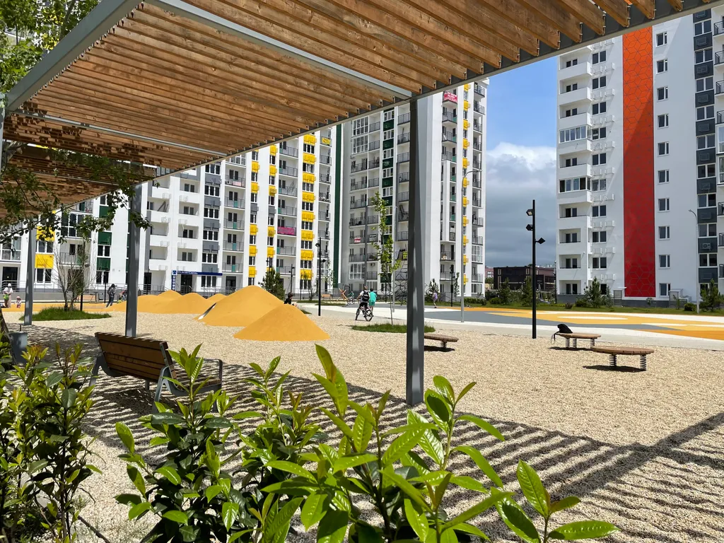 Квартира Квартира Современная и яркая студия Морент в ЖК Фрукты — Сириус