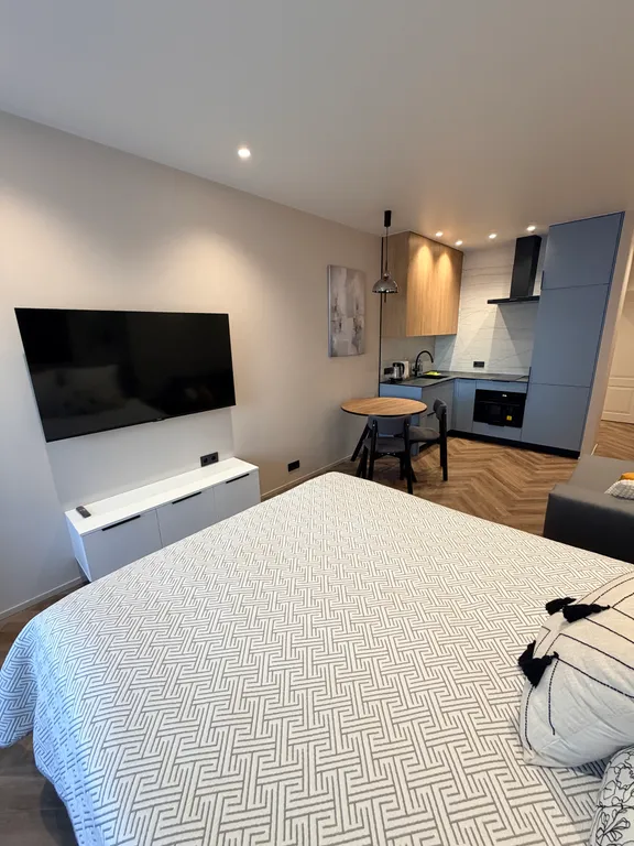 Современная студия в новом доме