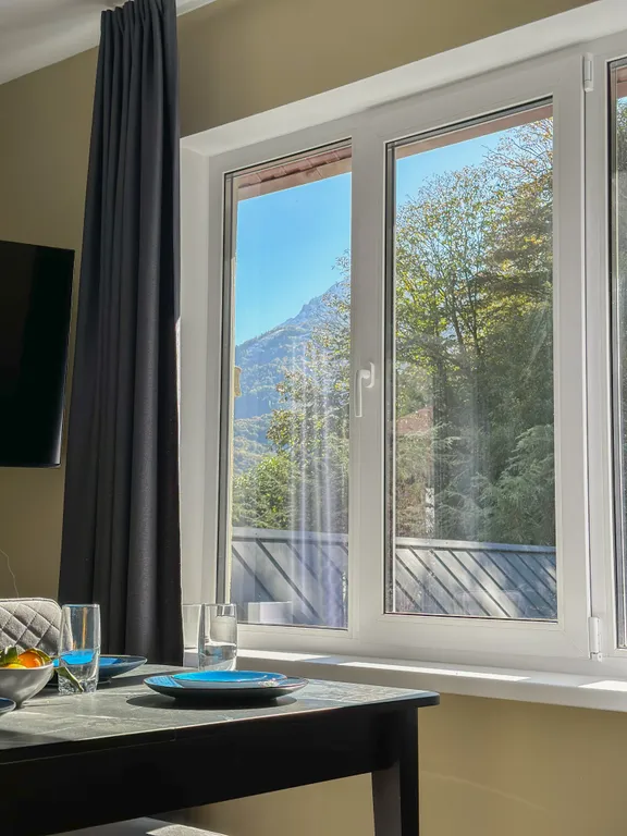 Апартамент с панорамным видом на горы