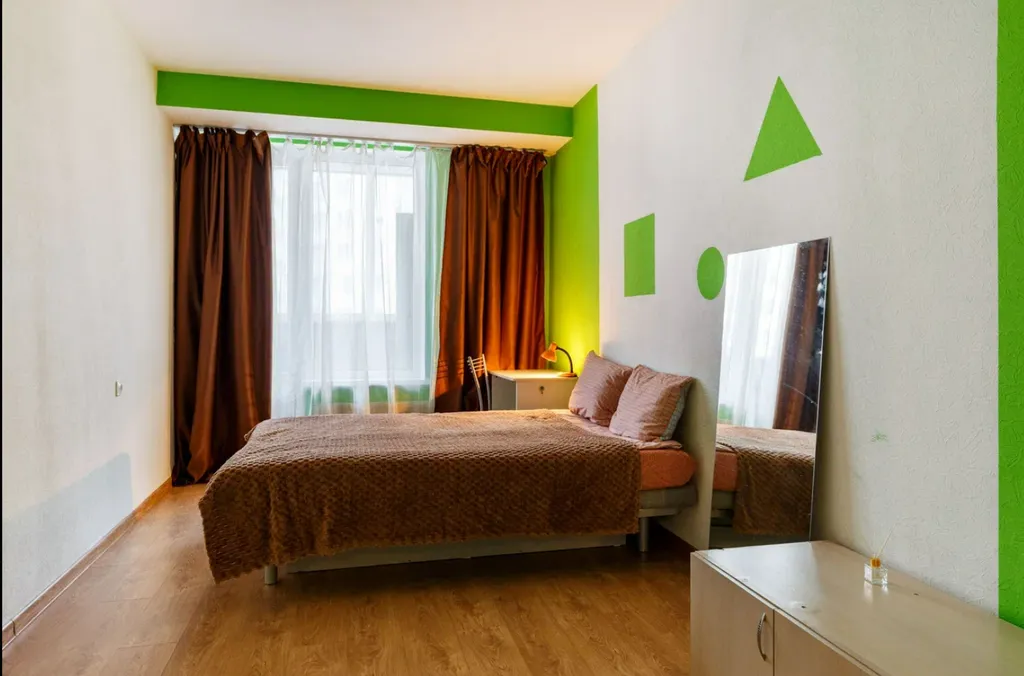 Гостевой дом Меблированная комната Квадро Green