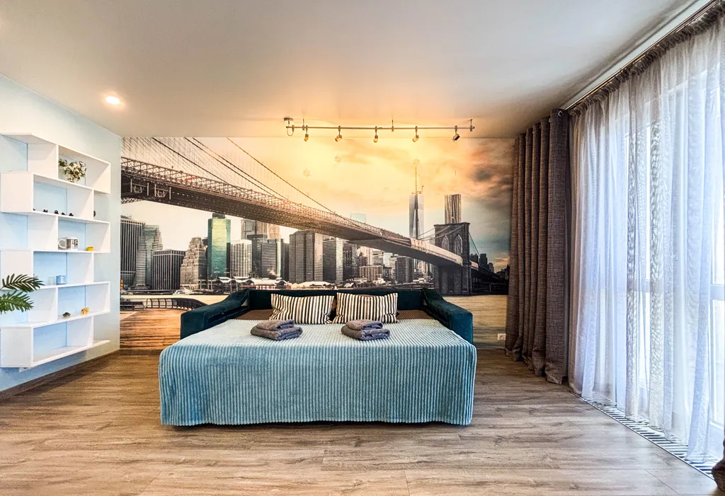 Просторная студия Бруклин в районе арены Ерофей