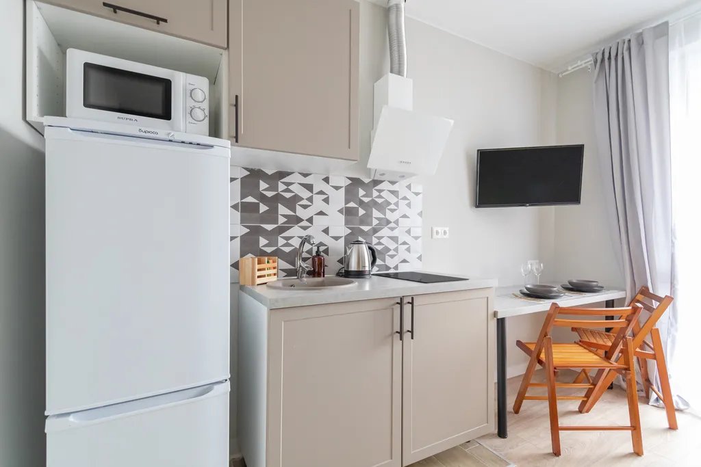 Квартира Квартира Светлая студия в ЖК Нормандия — Москва