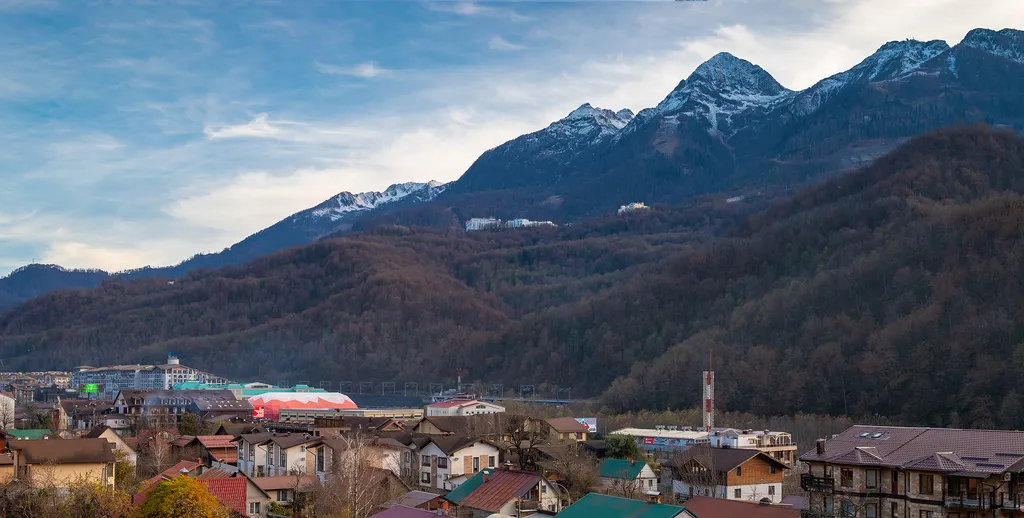2-ком квартира с видом на горы, балкон и камином Я на Море