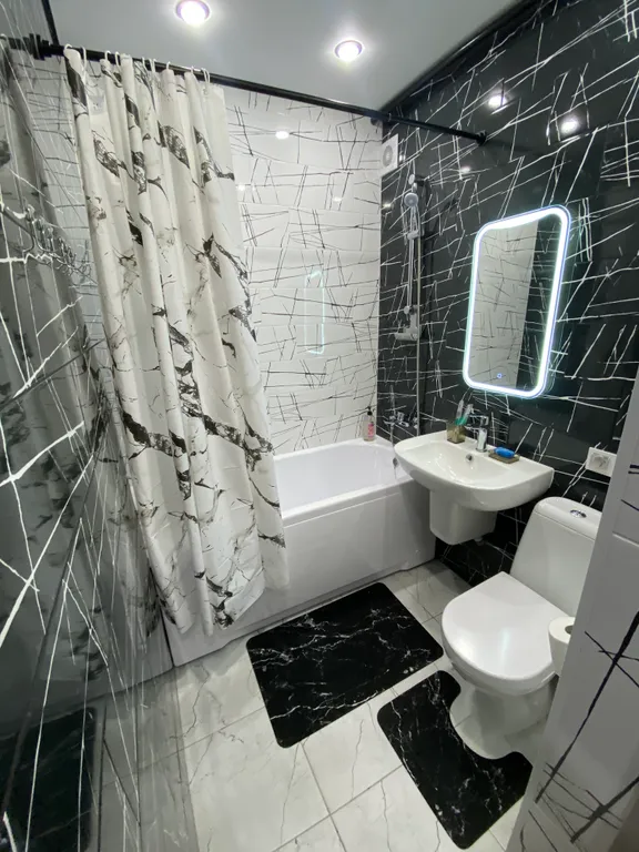 Квартира со свежим ремонтом на берегу реки