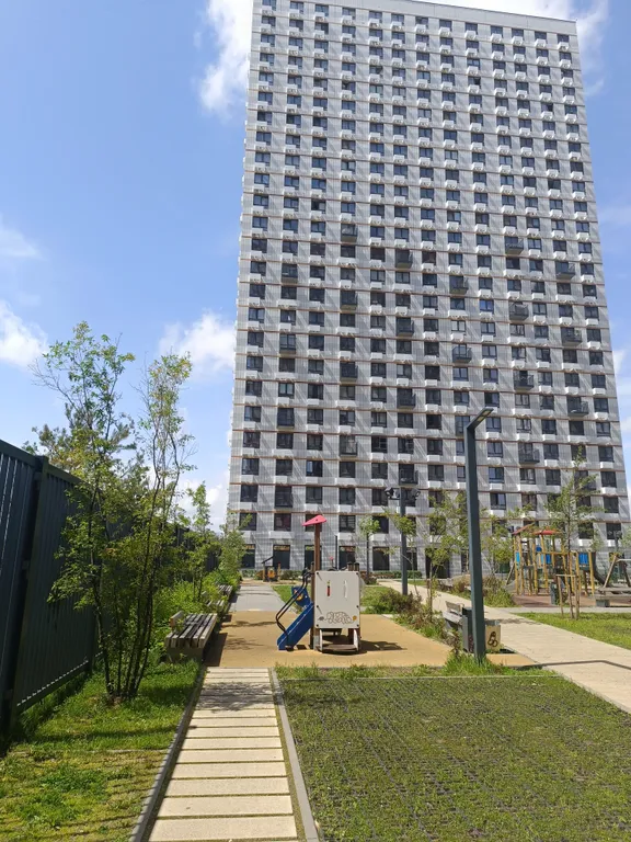 Уютная светлая студия в доме с закрытой территорий