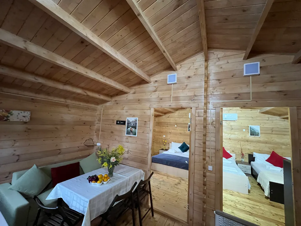 Уютный эко-коттедж под ключ Домик в деревне