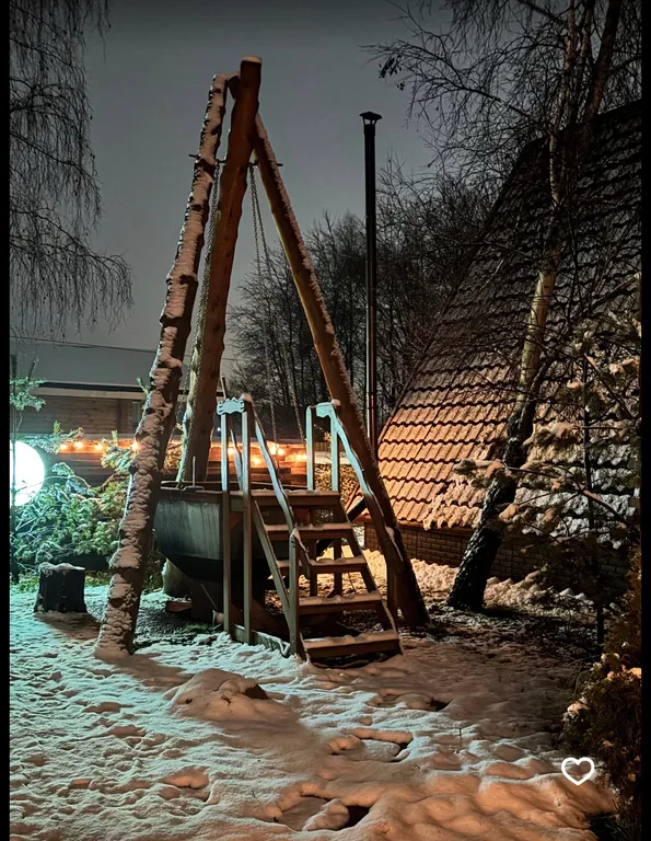 Коттедж Треугольный эко-дом с баней и чаном — Истра