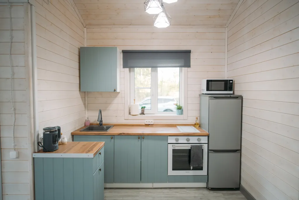 Уютный домик с видом на лес