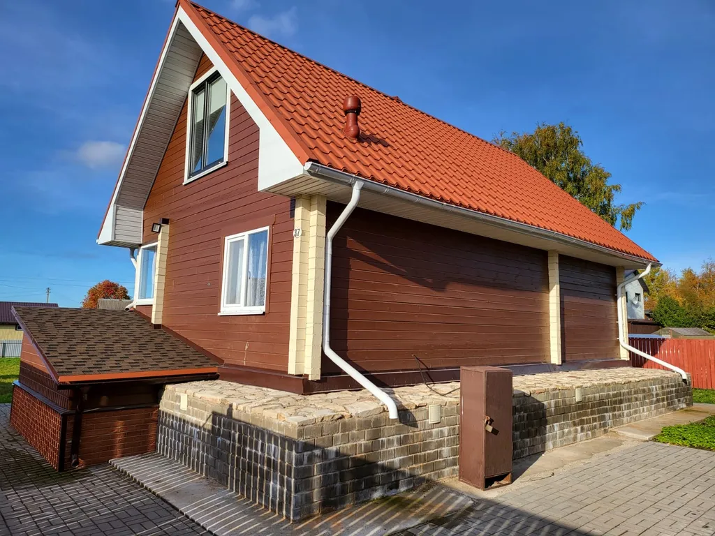 Дом с Русской баней возле Псковского озера