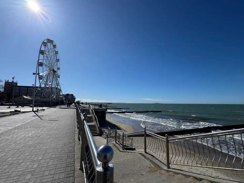 Уютная просторная квартира в центре курортного города