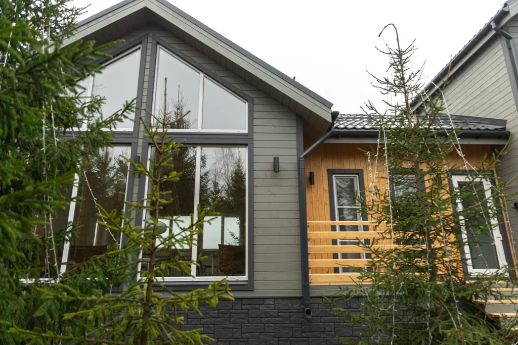 Дом с баней и джакузи