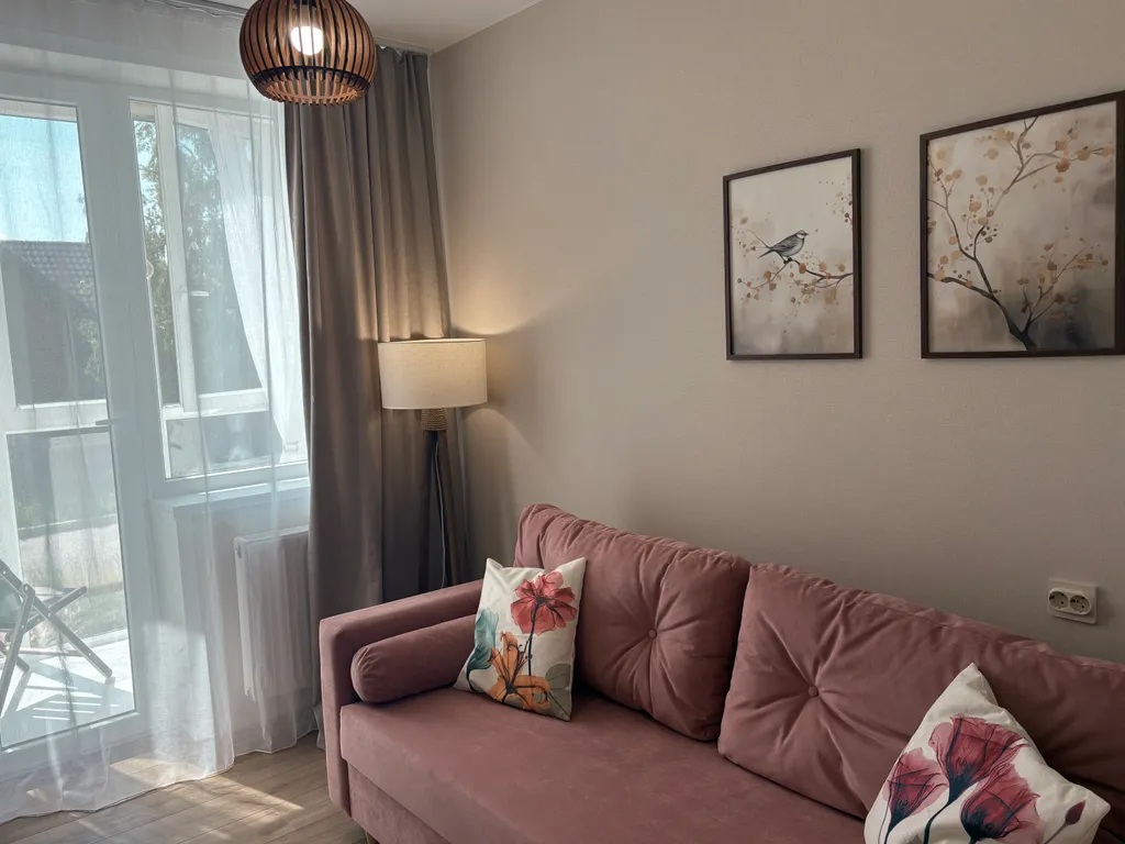 Уютная светлая квартира на берегу моря с новым ремонтом