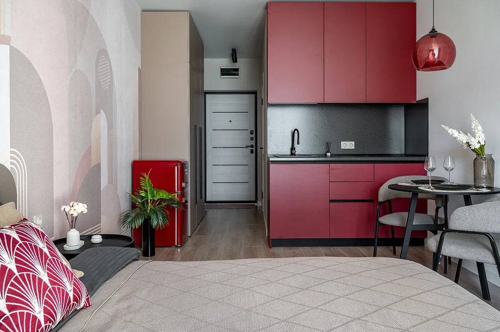 Яркая квартира в ЖК Кислород