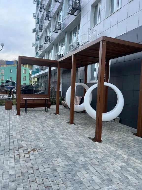 Студия в доме бизнес класса на море