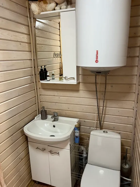 Загородный дом с баней в километре от прекрасного города