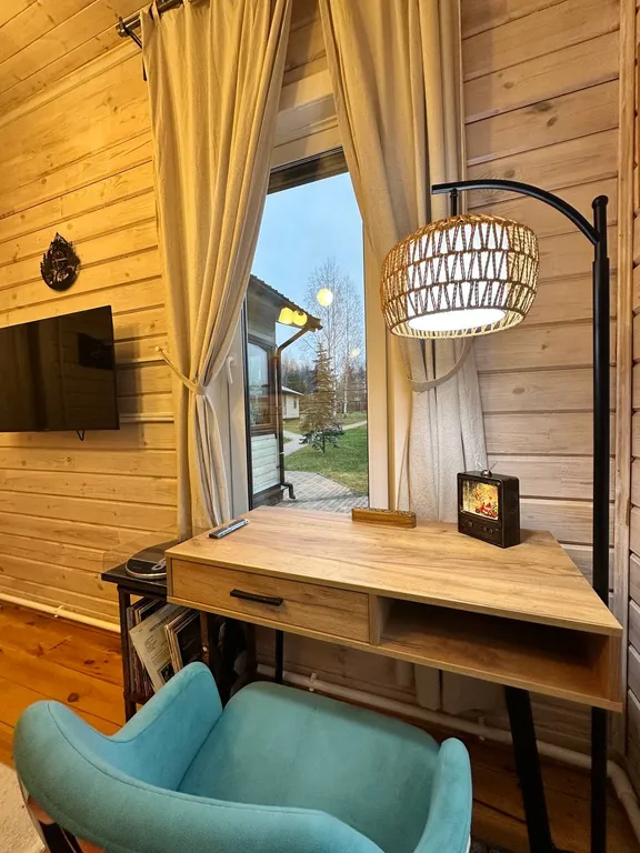 Русская усадьба с баней со швейцарским флёром