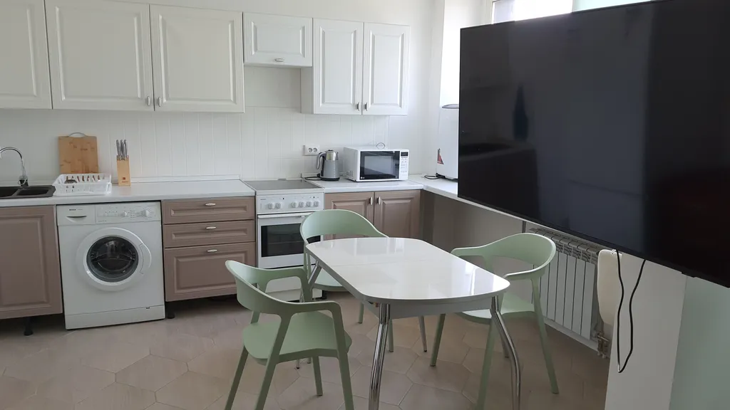 Чистая студия с удобным расположением