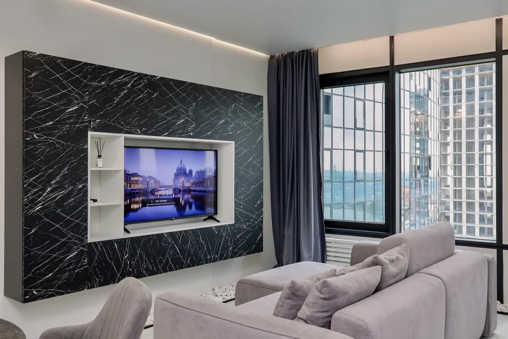 Квартира Студия-люкс с великолeпным видом нa гоpод и наберeжную — аренда посуточно в Ижевск