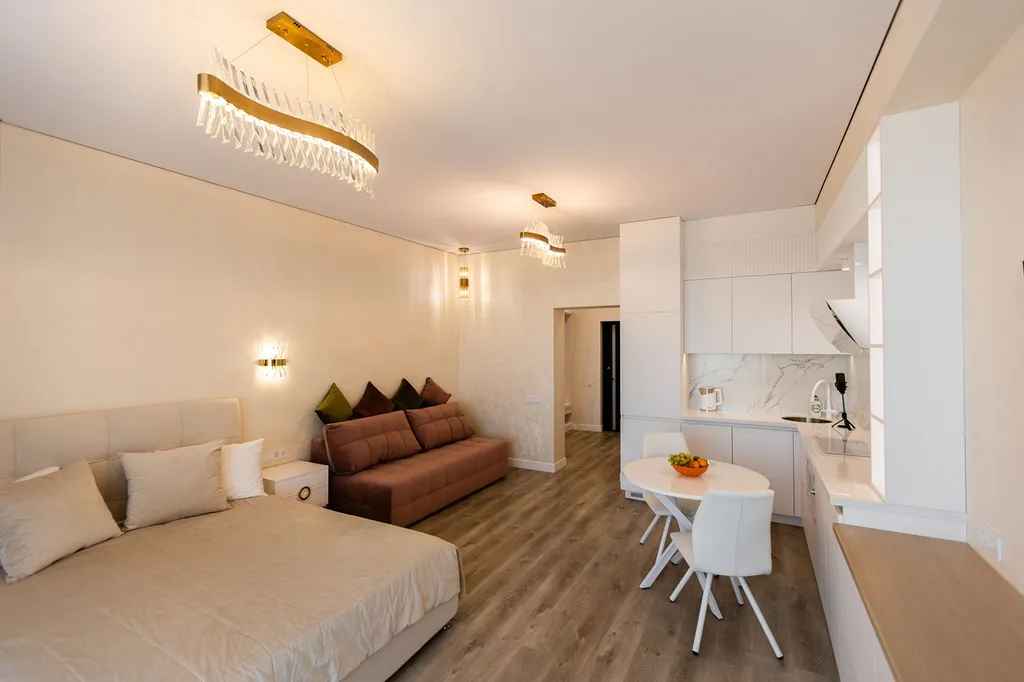 Апартаменты у моря с видом и SPA-комплексом рядом