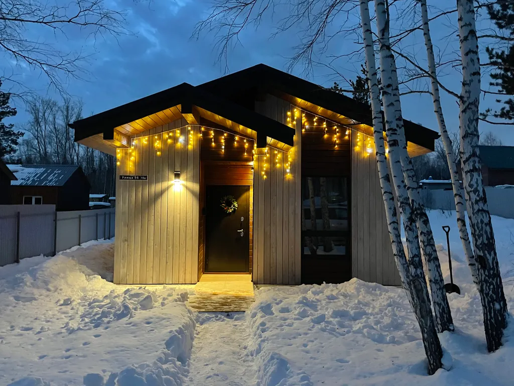 Уютный домик в тихом спокойном месте