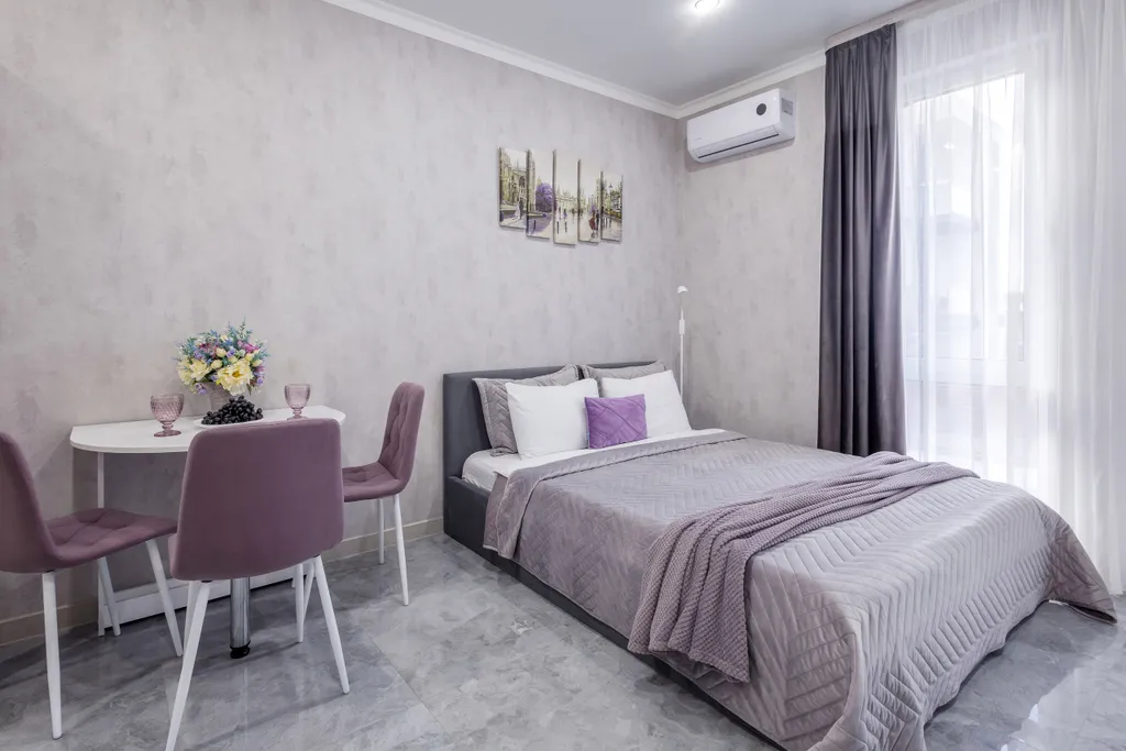 Студия в ЖК Касабланка с видом на море