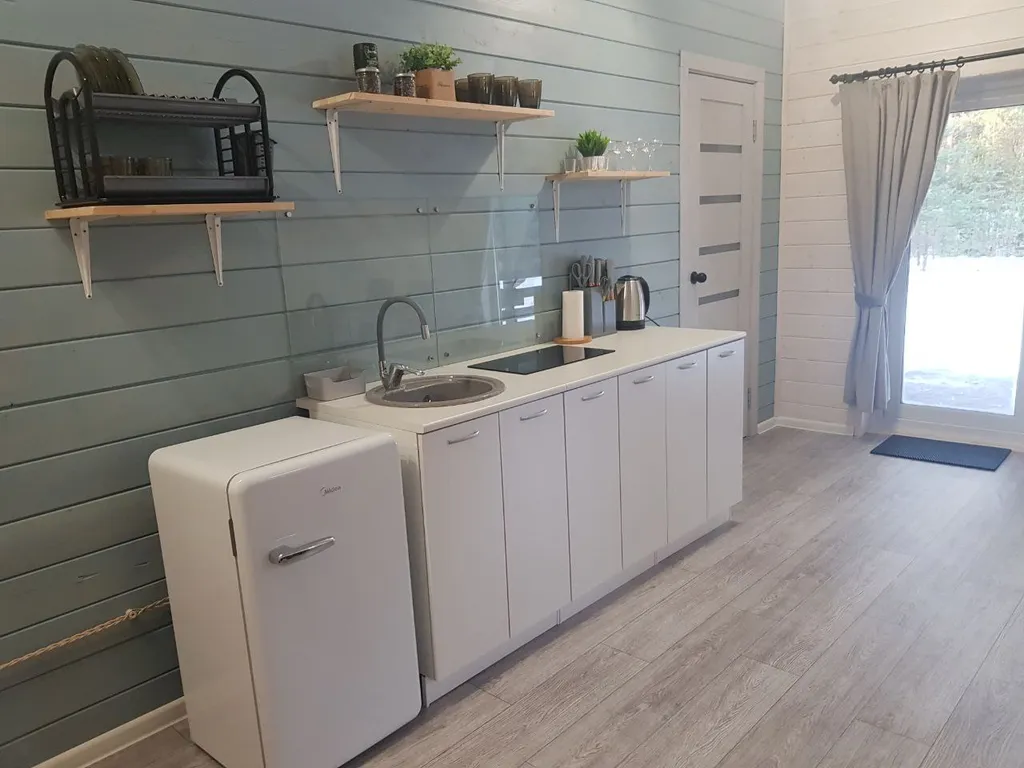 Дом в сосновом лесу