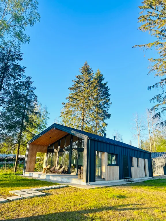 Коттедж Новые зимние дома в 5 минутах от главных горнолыжных курортов — Коробицыно