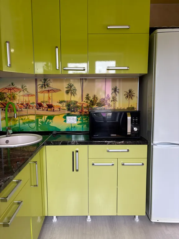 Яркая квартира с большой светлой лоджией