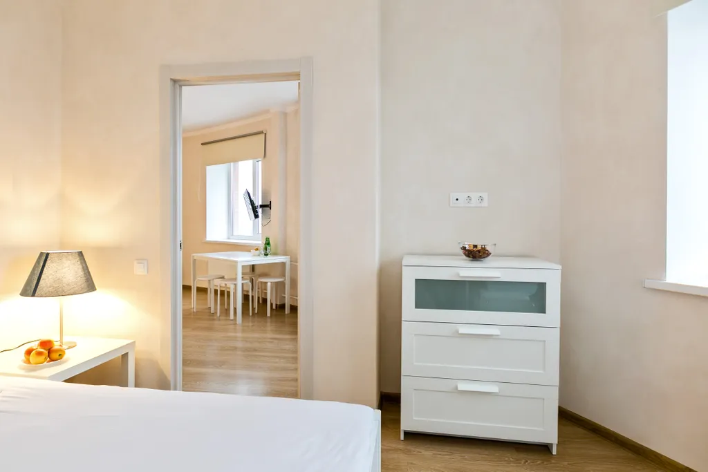 Laspace apart panorama кухня-гостиная спальня стиралка