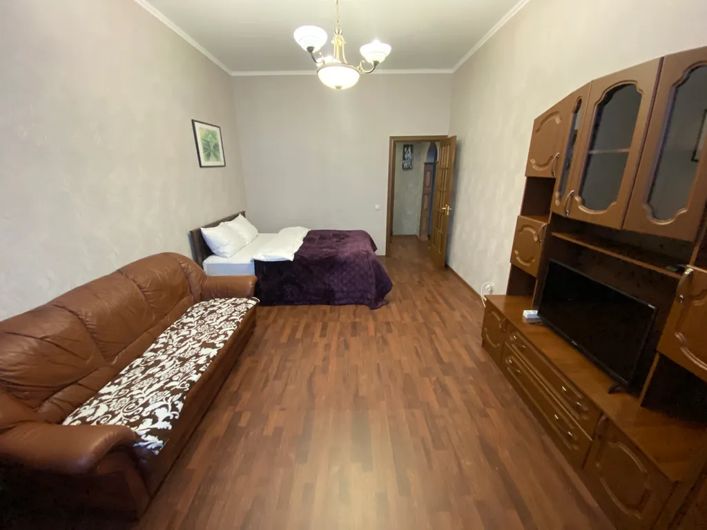 1-комнатная квартира с кондиционером, супер удобный матрас Serta