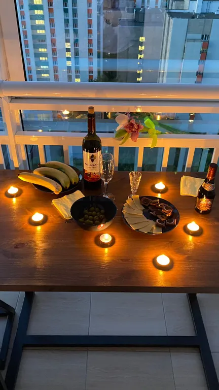 Уютная квартира возле парка на 17 этаже