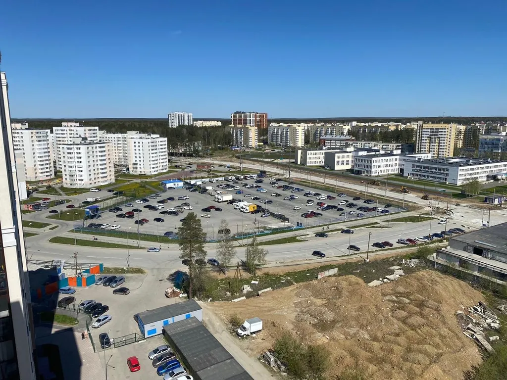 Уютная квартира с видом на город в ЖК Покровский парк