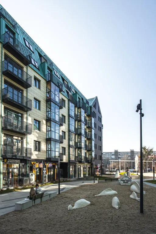 Квартира Дизайнерский апартамент в ЖК Рыбная Деревня с видом на реку — Калининград