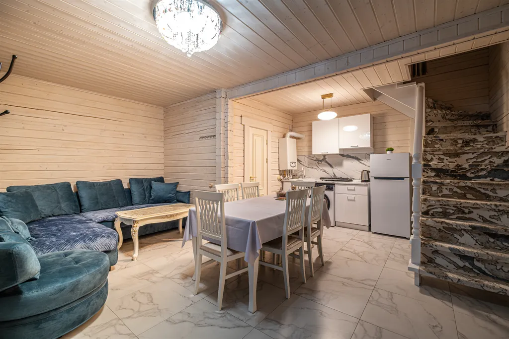 Коттедж с мангалом