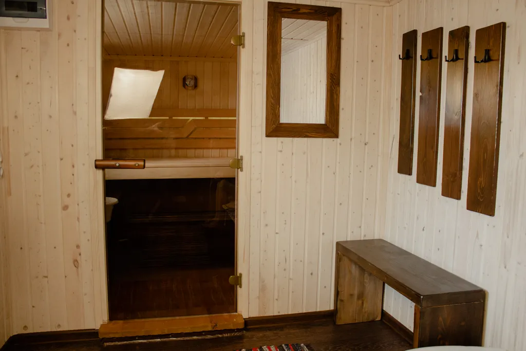 Уютный домик с видом на закат в Марфино