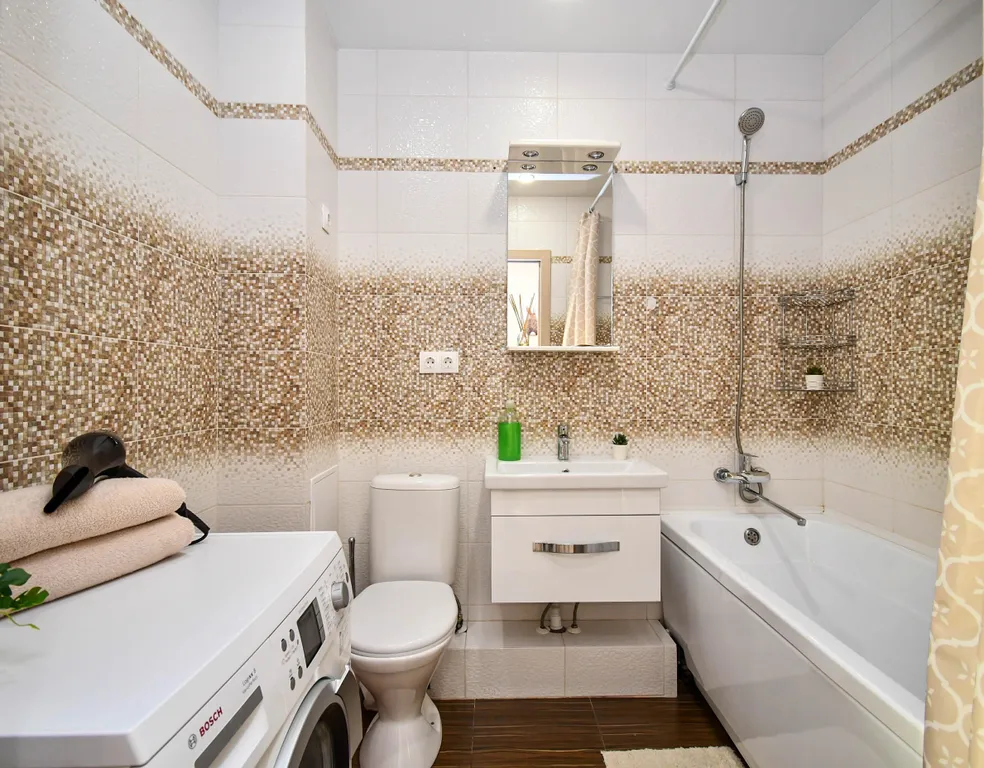 Квартира Квартира Уютная евродвушка с видом на горы и Енисей — Красноярск